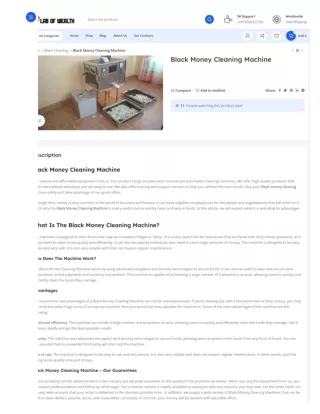 Black Money Cleaning Machine in Germany - labofwealth.com