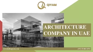 ARCHITECTURE COMPANY IN UAE