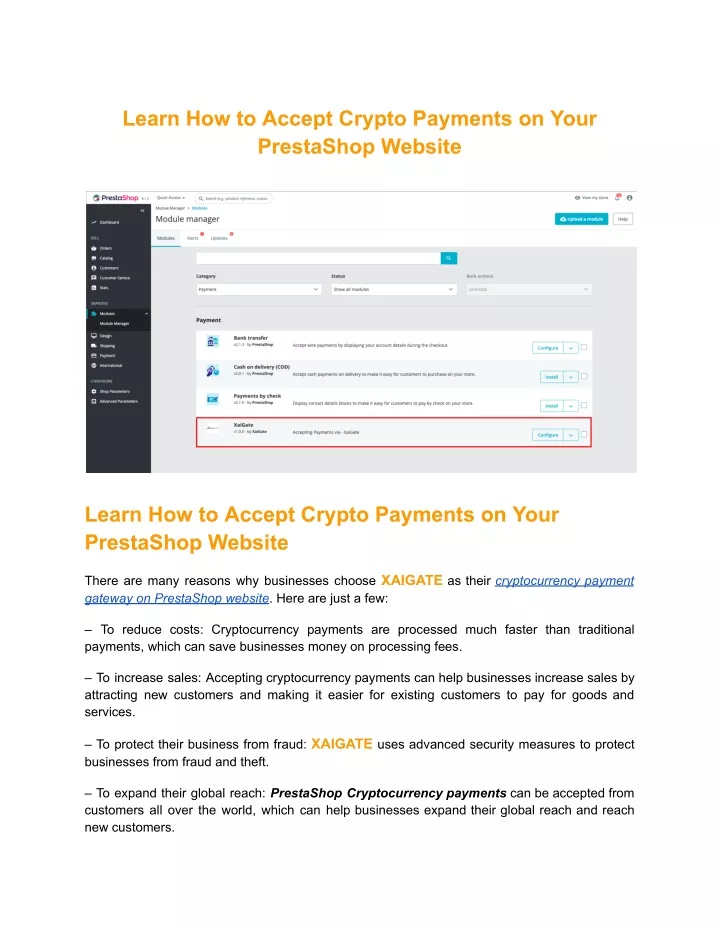 learn how to accept crypto payments on your