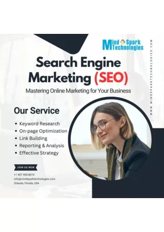 Local SEO Services Company in Orlando, Florida, USA - Mind Spark Technologies