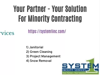 your partner your solution for minority