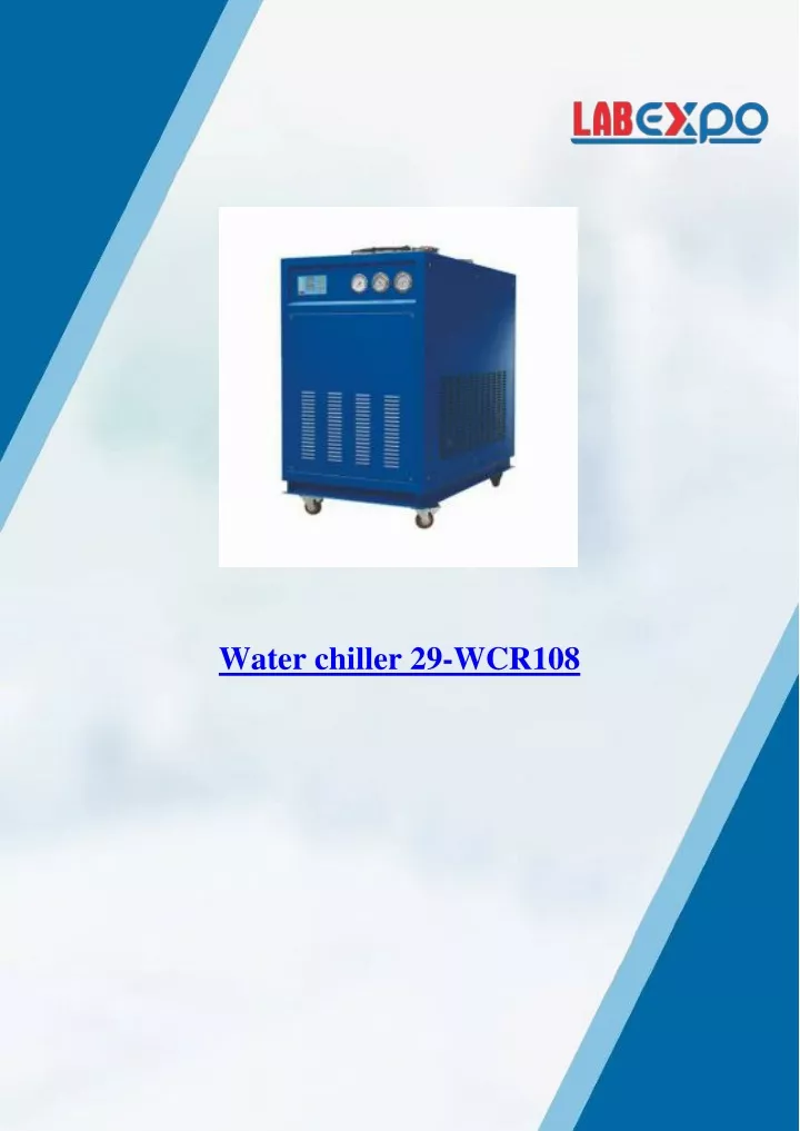 water chiller 29 wcr108