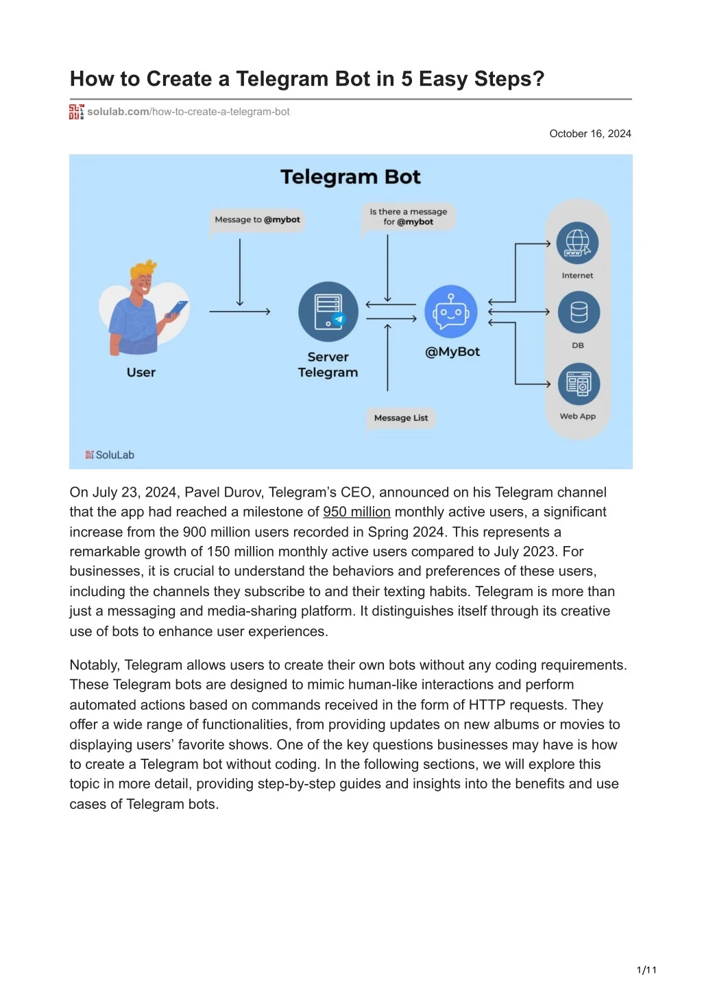 PPT - How to Create a Telegram Bot in 5 Easy Steps PowerPoint ...