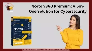 norton 360 premium all in one solution