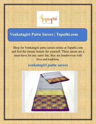 shop for venkatagiri pattu sarees online