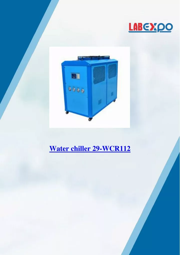 water chiller 29 wcr112