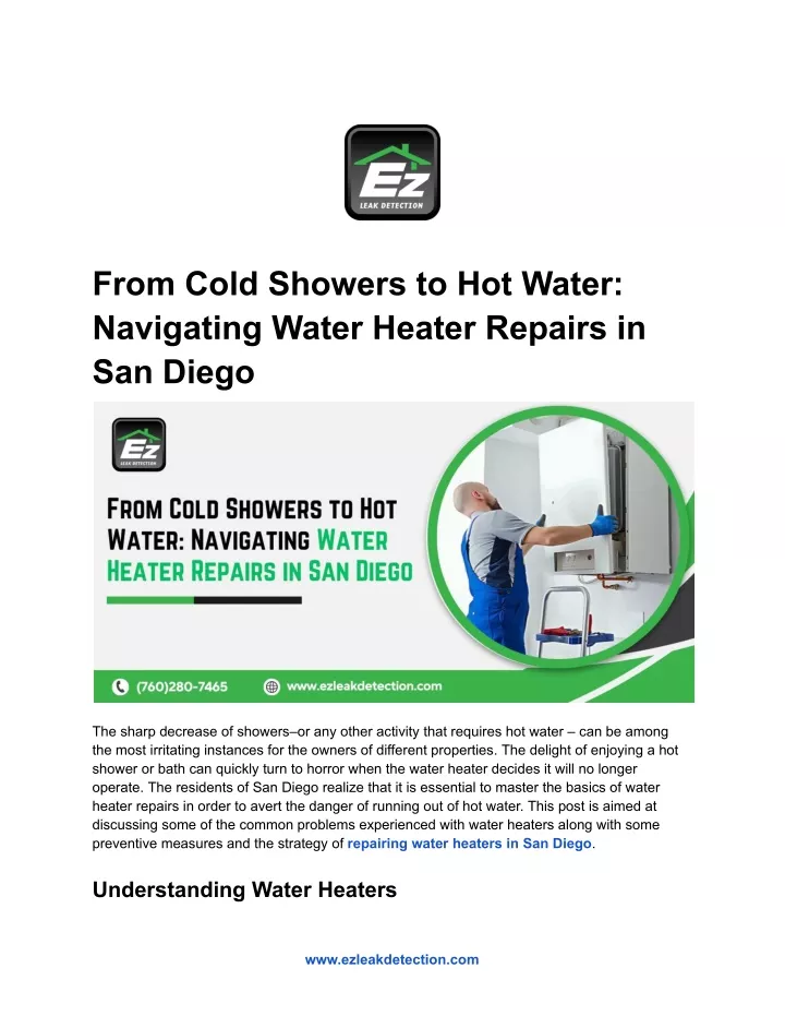 from cold showers to hot water navigating water