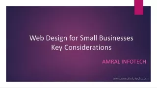 Expert Website Designer and Developer in Pune | Amral Infotech