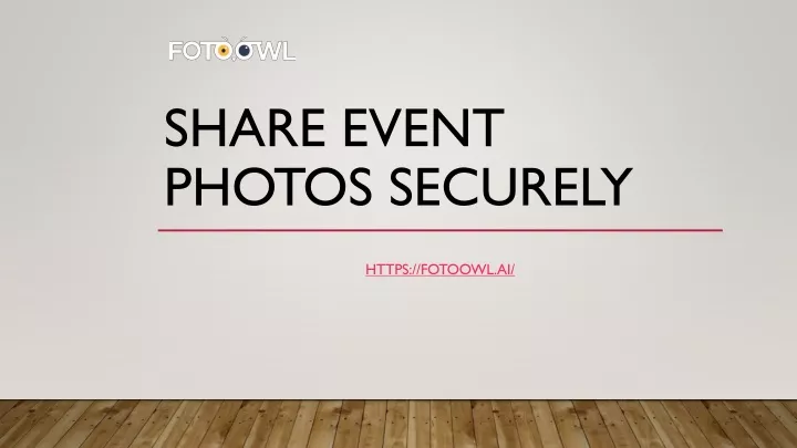 share event photos securely