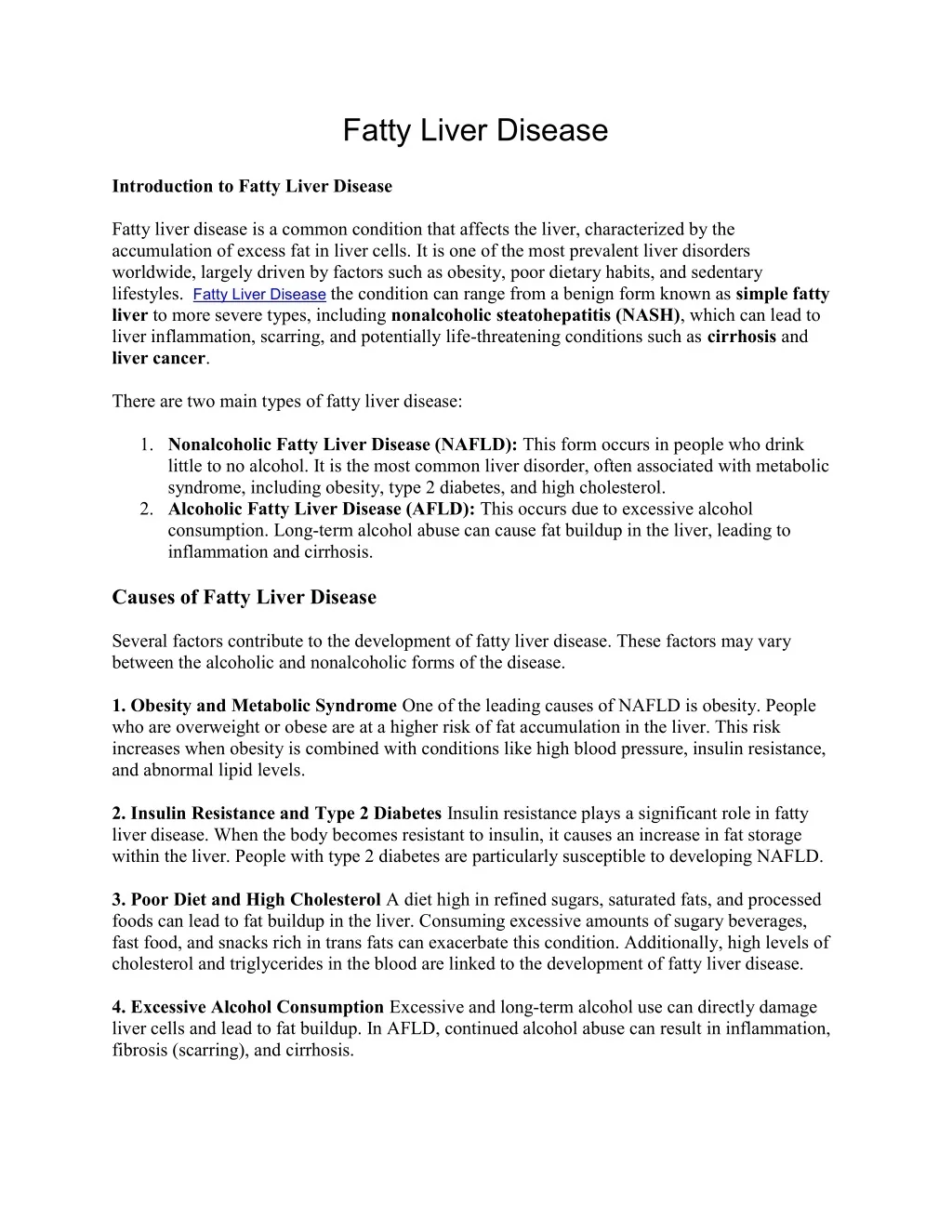 PPT - Fatty Liver Disease (1) PowerPoint Presentation, free download ...
