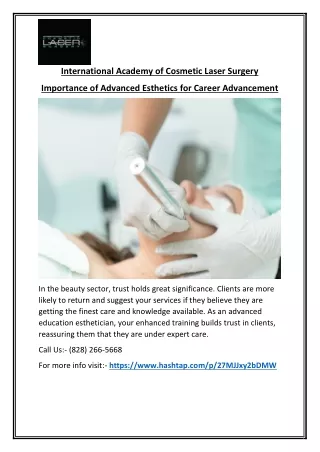 international academy of cosmetic laser surgery