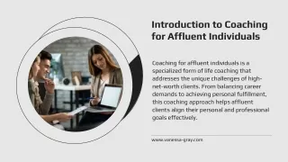 Life Coach West Palm Beach | Coaching For Affluent | Vanessa-Gray
