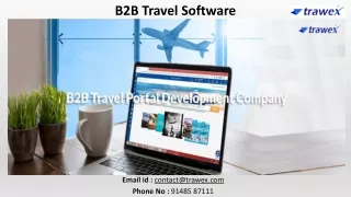 b2b travel software