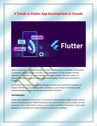 6 trends in flutter app development in canada