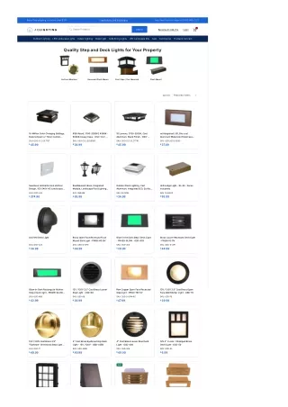 Outdoor Step Lights – Illuminate Your Space | AQ Lighting Group
