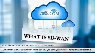 WHAT IS SD-WAN