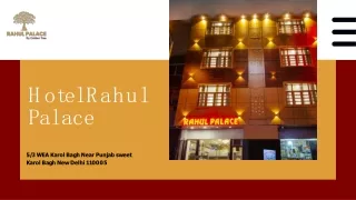 Discover the Best Hotel Near Ganga Ram Hospital for Your Stay