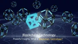 Blockchain technology