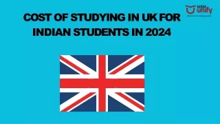 Cost of Studying in UK for Indian Students
