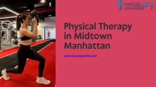 Physical Therapy in Midtown Manhattan Personalized Care for Lasting Relief