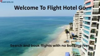 Buy flights tickets online