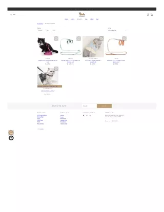 Buy Cat Harness, Leash Sets Online In India
