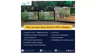 Kelvin's OWC Machines