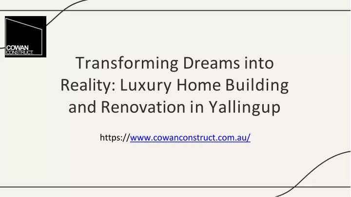 transforming dreams into reality luxury home building and renovation in yallingup