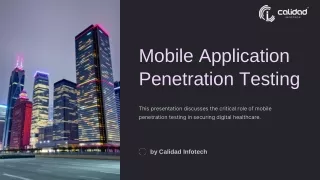 Mobile-Application-Penetration-Testing