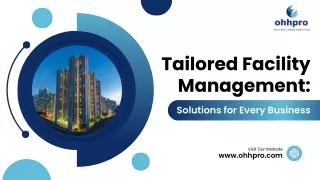 tailored facility management