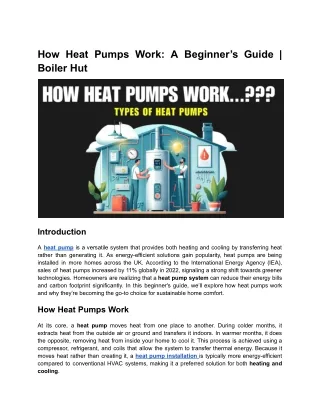 How Heat Pumps Work_ A Beginner’s Guide _ Boiler Hut