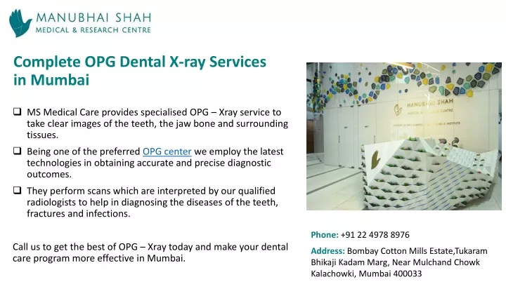 complete opg dental x ray services in mumbai