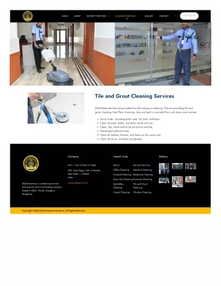 Tile and Grout Cleaning Services Company in Delhi