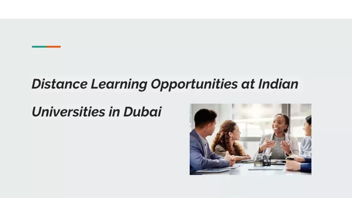 distance learning opportunities at indian universities in dubai