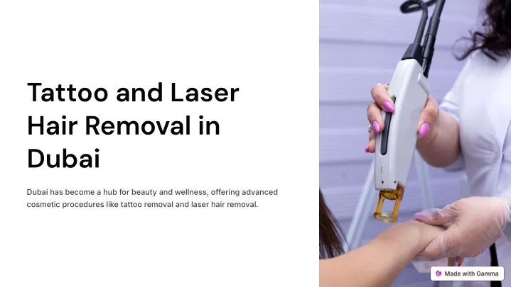 tattoo and laser hair removal in dubai