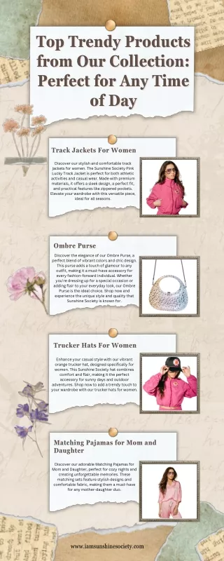 Top Trendy Products from Our Collection: Perfect for Any Time of Day