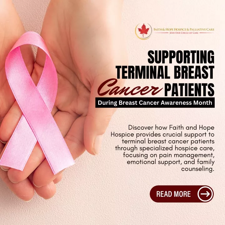 supporting terminal breast patients cancer during