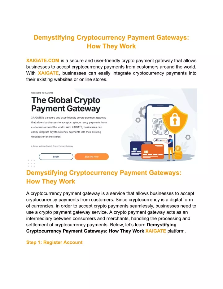 demystifying cryptocurrency payment gateways