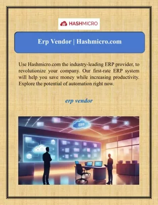 use hashmicro com the industry leading