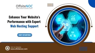 Enhance Your Website's Performance with Expert Web Hosting Support