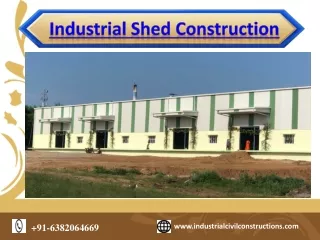 Industrial Shed construction in kadapa