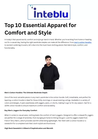 High Neck Sweatshirt