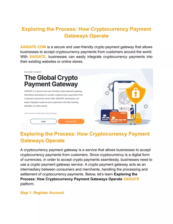 exploring the process how cryptocurrency payment