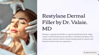 Everything You Need to Know About Restylane Dermal Filler
