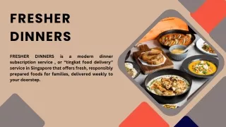 Dinner Subscription Service Singapore