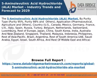 5-Aminolevulinic Acid Hydrochloride (ALA) Market