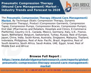 Pneumatic Compression Therapy (Wound Care Management) Market