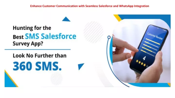 enhance customer communication with seamless