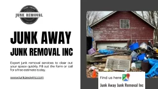 junk away junk removal inc