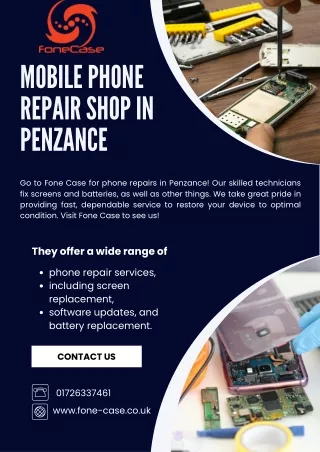 Mobile Phone Repair Shop in Penzance